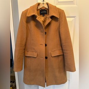 Single breasted camel coat - Size 6